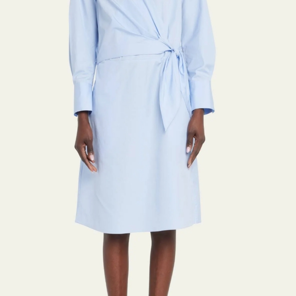 Vince Wrap Bodice Shirt Dress size 6 NWT - Picture 13 of 17